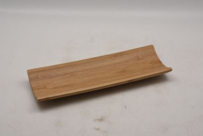 Image showing  Set of 2 BAMBOO Curvy Serving Trays