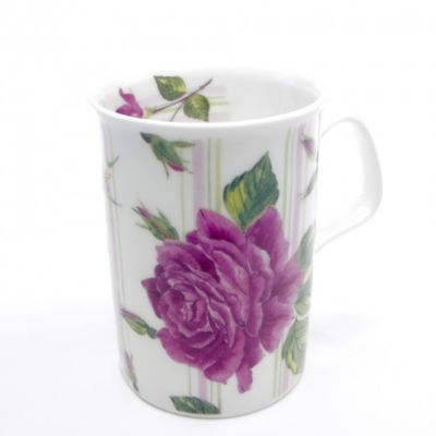 Image showing  Lancaster Mug - Rose Du Temps Set of 6 Bone China Ceramic Made in England