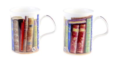 Image showing  Lancaster Mug - Creative Writing Set of 6 Bone China Ceramic Made in England