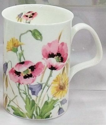Image showing  Lancaster Mug - Eng Meadow Set of 6 Bone China Ceramic Made in England
