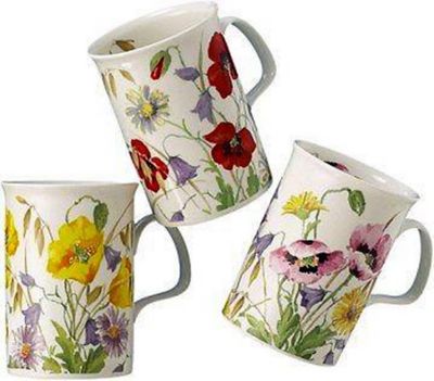 Image showing  Lancaster Mug - Eng Meadow Set of 6 Bone China Ceramic Made in England