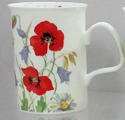 Image showing  Lancaster Mug - Eng Meadow Set of 6 Bone China Ceramic Made in England