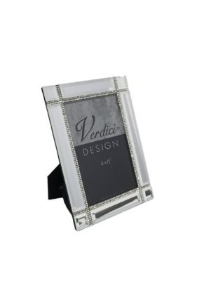 Jiallo Verdici Design Mirror Photo Frame 4x6 in.