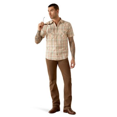 Image showing  Men's Horton Retro Short-Sleeve Button-Down Shirt