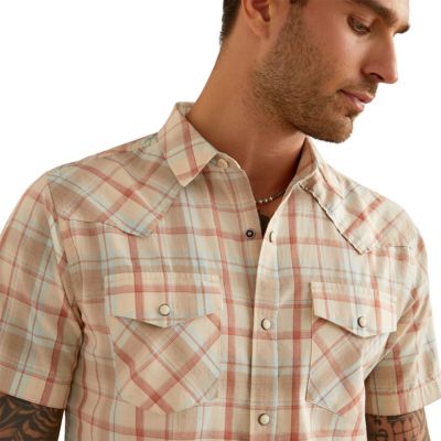 Image showing  Men's Horton Retro Short-Sleeve Button-Down Shirt