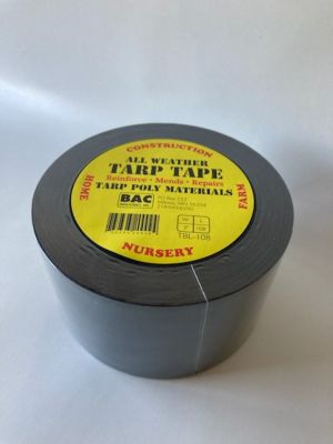 Image showing  Black Tarp Tape