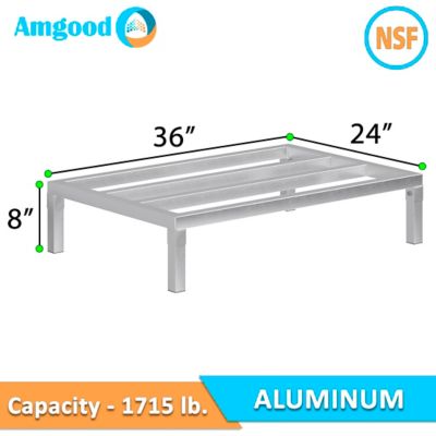 Image showing  Aluminum Dunnage Rack, TDUNN-2436-8