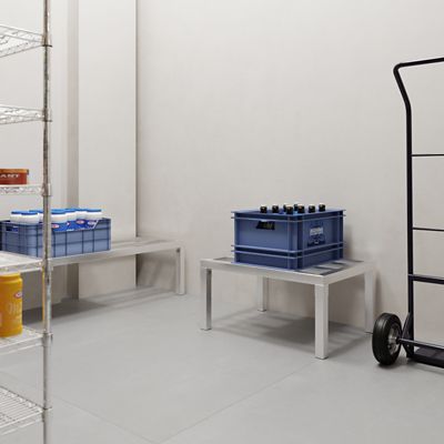 Image showing 6 th AmGood Aluminum Dunnage Rack, TDUNN-1824-12