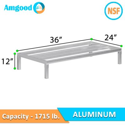 Image showing  Aluminum Dunnage Rack, TDUNN-2436-12