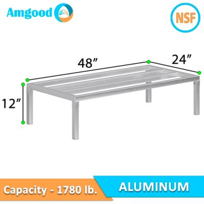 Image showing  Aluminum Dunnage Rack, TDUNN-2448-12