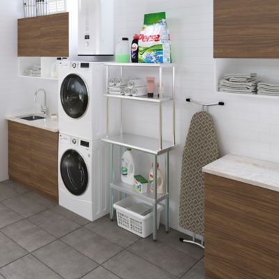 Image showing 7 th AmGood Stainless Steel Double Deck Over Shelf, TDOS-1430