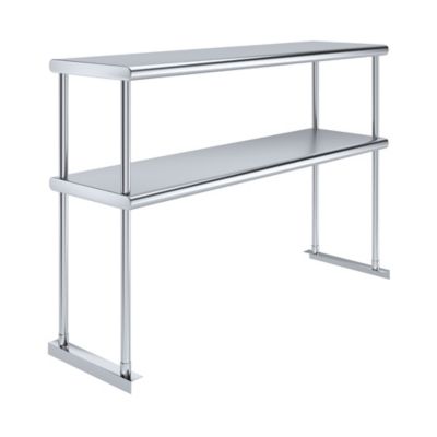 AmGood Stainless Steel Double Deck Over Shelf, TDOS-1448
