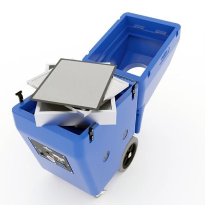 Image showing  TurboMax 3 - 3 H.P.Negative Air Duct Cleaning Machine