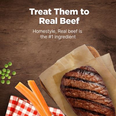 Image showing  Homestyle Beef and Rice Meatballs Recipe Natural Dog Treats, 16 oz.