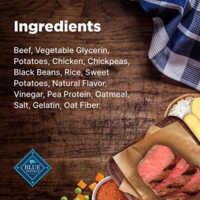 Image showing  Homestyle Beef and Rice Meatballs Recipe Natural Dog Treats, 16 oz.