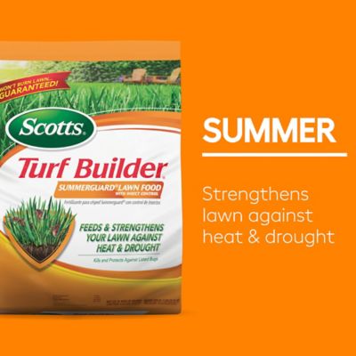 Image showing 5 th Scotts TB Halts Crabgrass Preventer, W&F5, SummerGuard and WinterGuard, 4 Bag Bundle for Northern Large Lawns