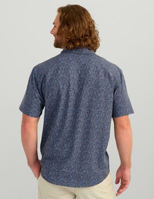Image showing 3 th Huk Men's Kona Printed Short Sleeve Shirt