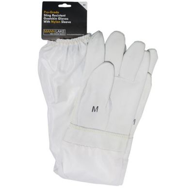 Mann Lake Beekeeping Goatskin Gloves