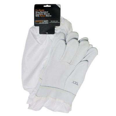 Mann Lake Beekeeping Goatskin Gloves