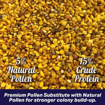 Image showing  Ultra Bee Plus Bee Feed Pollen Substitute 10 Pack