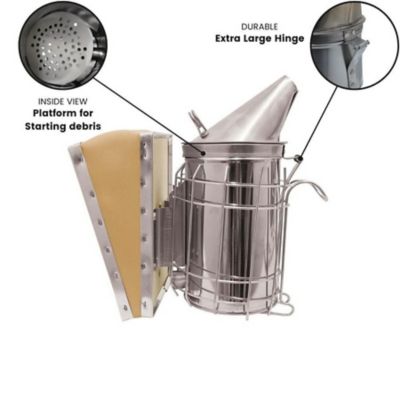 Image showing  Premimum Metal Beekeeping Smoker