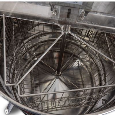 Image showing  8/4 Frame Metal Honey Extractor