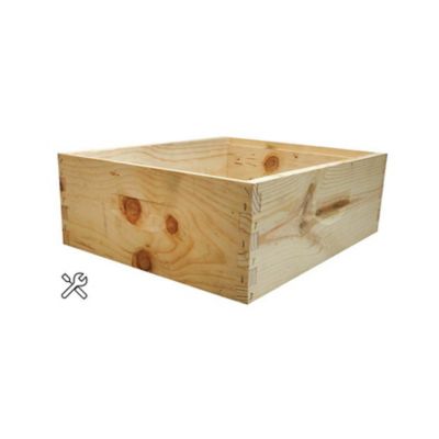 Image showing  8 Frame Unassembled Medium Honey Super