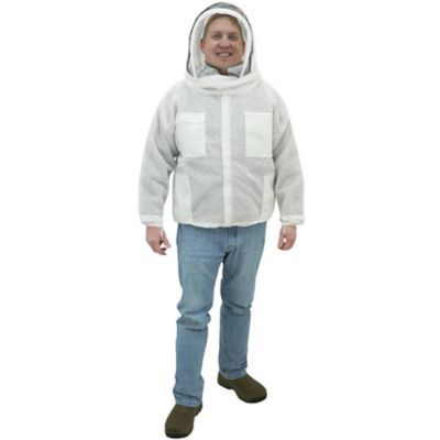 Mann Lake Vented Beekeeping Jacket with Veil