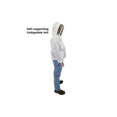 Image showing 2 th Mann Lake Vented Beekeeping Jacket with Veil