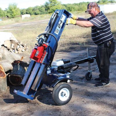Image showing 8 th Iron & Oak Log Splitter, BHVH2418GX