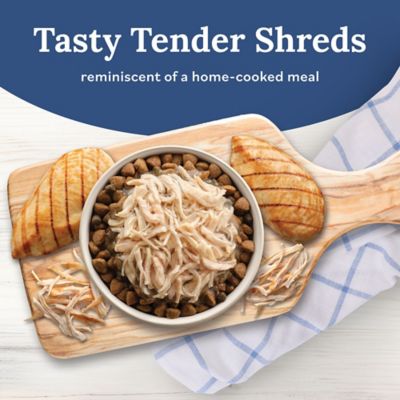 Image showing  Tender Shreds Chicken in Savory Broth Dog Food Topper, 2.5 oz.