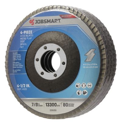 Image showing  4-1/2 in. A120 Metal Flap Disc Wheels, 4 pc.