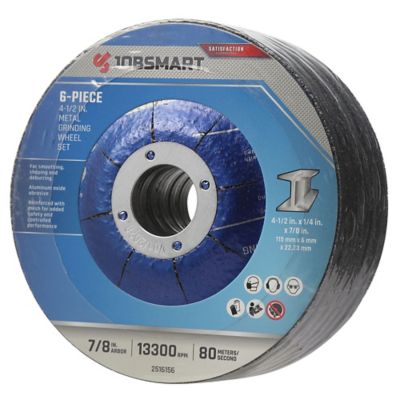Image showing  4-1/2 in. Metal Grinding Wheels, 6 pc.