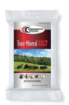 Champion's Choice Trace Mineral Cattle Salt, 50 lb.