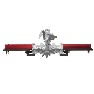 Red House Tools EZ-Wings Basic Unit, 4 ft. of Universal Miter Saw Material Support, 30 in. Carrying Bag & 2-24 in. Back Fences