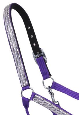 Image showing  Miniature Nylon Halter with Crystals