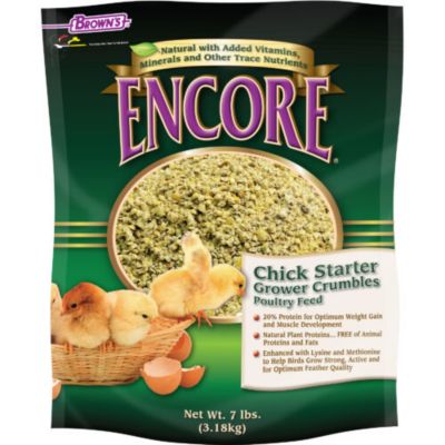 Image showing 0 th Brown's Encore Natural Chick Starter Daily Diet