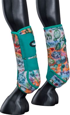 Tough1 Extreme Vented Sport Boots in Prints-Front