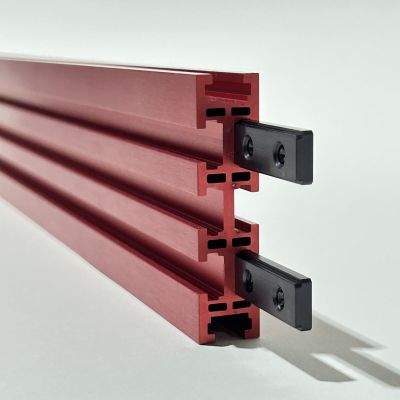 Image showing  Universal Multi-T-track Connector Plates-4 Pack