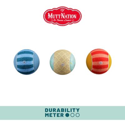 Image showing  Carousel Jumbo Tennis Balls Dog Fetch Toys, 3-Pack