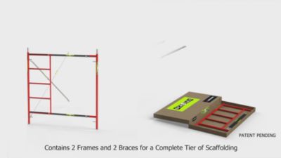 Image showing  Scafflex 2-Tier Fixed Tower Set