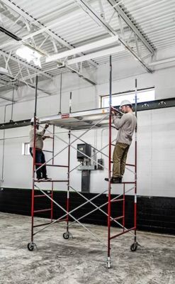 Image showing  Exterior Scaffold Step Frame 5 ft. x 5 ft. (Pack of 2)