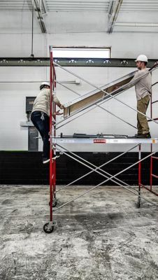 Image showing  Exterior Scaffold Step Frame 5 ft. x 5 ft. (Pack of 2)