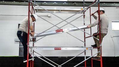 Image showing  Exterior Scaffold Step Frame 5 ft. x 5 ft. (Pack of 2)