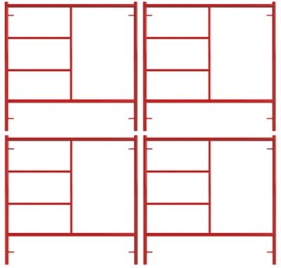 Build Frames Exterior Scaffold Step Frame 5 ft. x 5 ft. (Pack of 4)