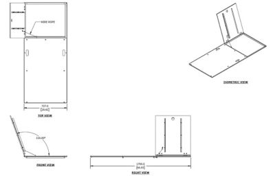 Image showing  Baker Replacement Deck with Hatch, MPISUSRD+BFTSC