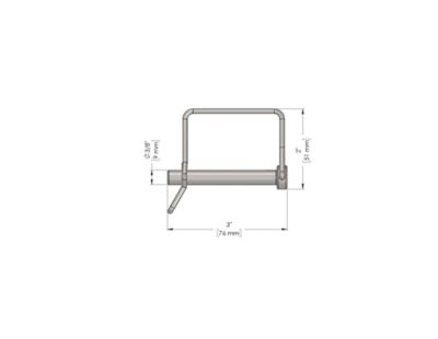 Image showing  2-in Snap Pin (Pack of 12), PNSP2P12+BFTSC