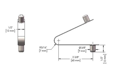 Image showing  Spring Rivets for Build Frames Couple Pins, 12 pc.