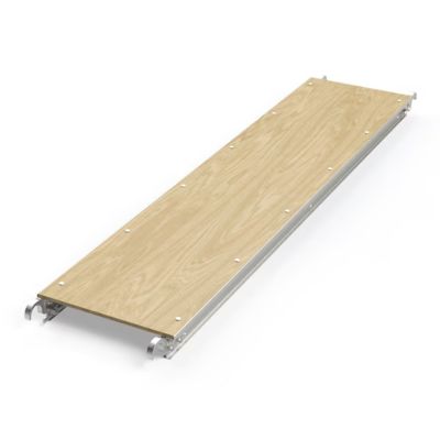 Image showing  7ft x 19in Exterior Alum/Plywood Platform (Pack of 3)