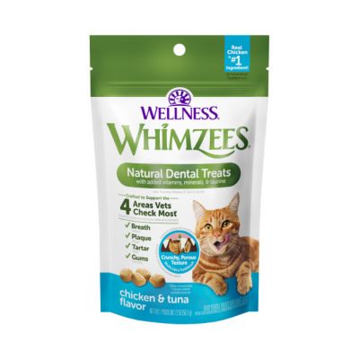 Wellness WHIMZEES Soft Chew Dental Treats, Chicken & Tuna, 2 oz.